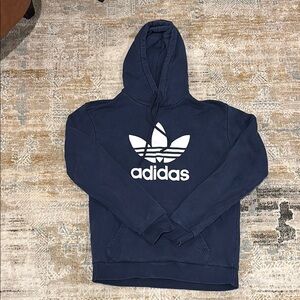 Adidas Men's Navy Hoodie